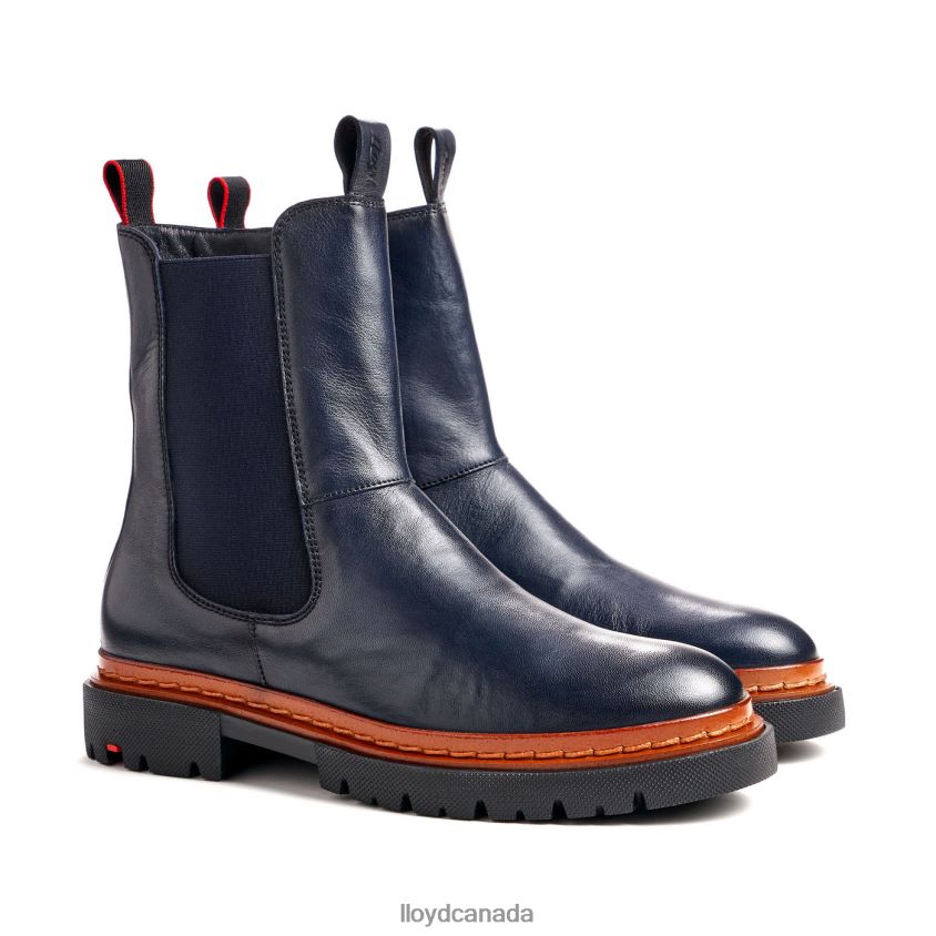 light sole smooth leather ANKLE BOOT LLOYD Women blue R084ZF912 Shoes