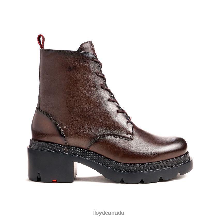 light sole smooth leather ANKLE BOOT LLOYD Women brown R084ZF907 Shoes