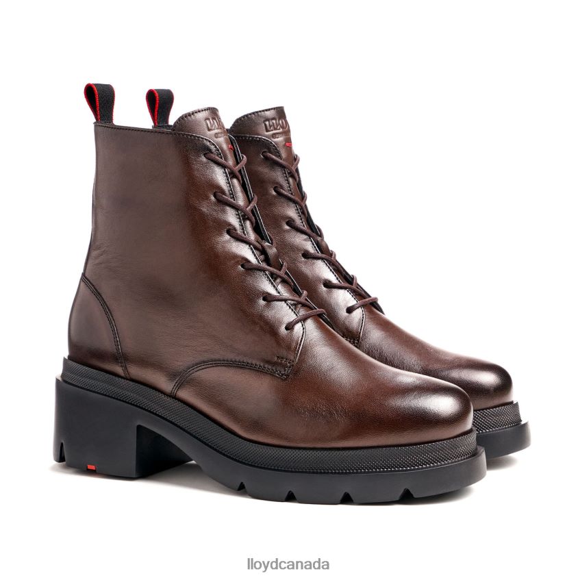 light sole smooth leather ANKLE BOOT LLOYD Women brown R084ZF919 Shoes