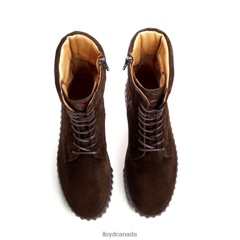 rough leather ANKLE BOOT LLOYD Women brown R084ZF889 Shoes