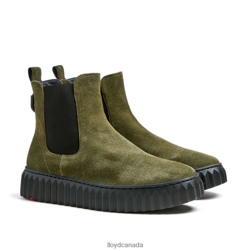 rough leather ANKLE BOOT LLOYD Women green R084ZF883 Shoes