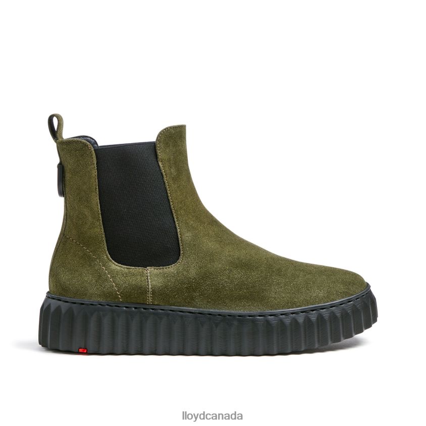 rough leather ANKLE BOOT LLOYD Women green R084ZF883 Shoes