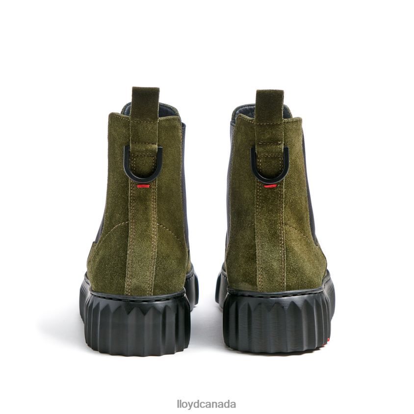 rough leather ANKLE BOOT LLOYD Women green R084ZF883 Shoes