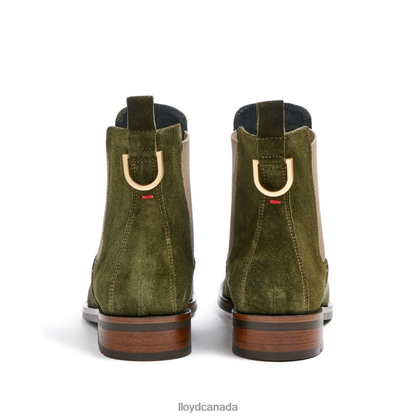 rough leather slip-on ANKLE BOOTS LLOYD Women green R084ZF935 Shoes