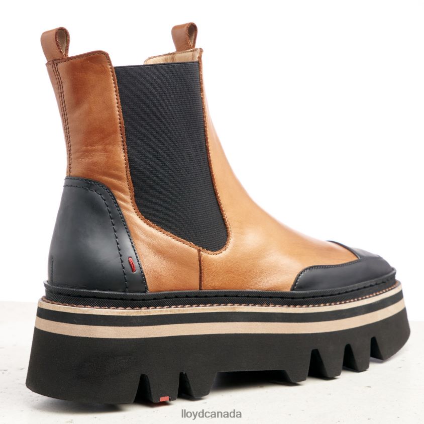rubber sole slip-on ANKLE BOOTS LLOYD Women brown R084ZF943 Shoes