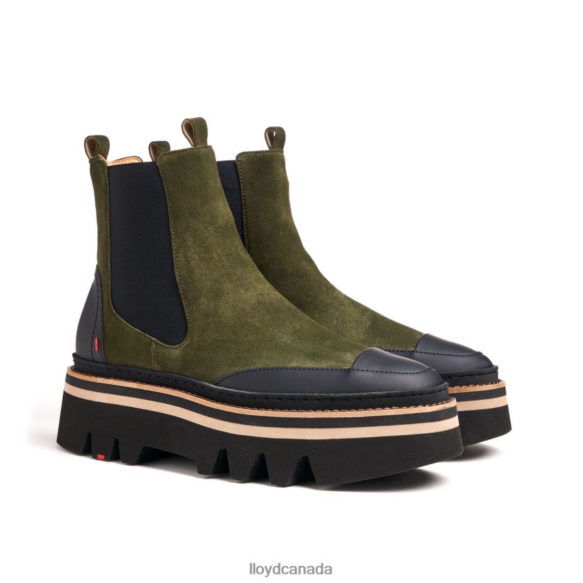rubber sole slip-on ANKLE BOOTS LLOYD Women green R084ZF944 Shoes
