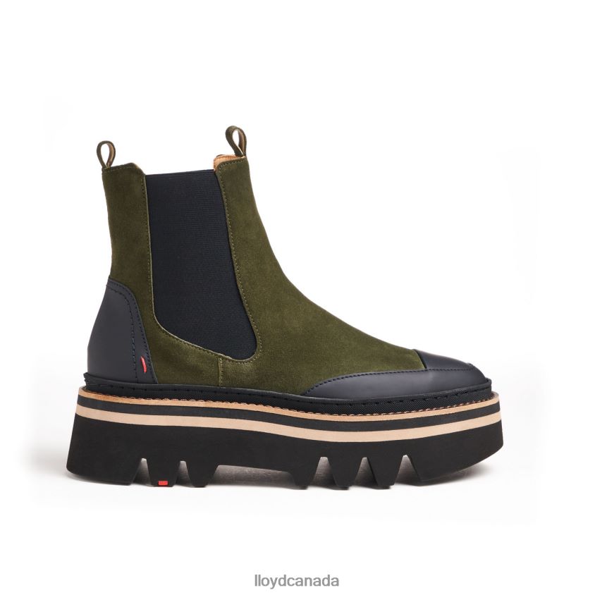 rubber sole slip-on ANKLE BOOTS LLOYD Women green R084ZF944 Shoes