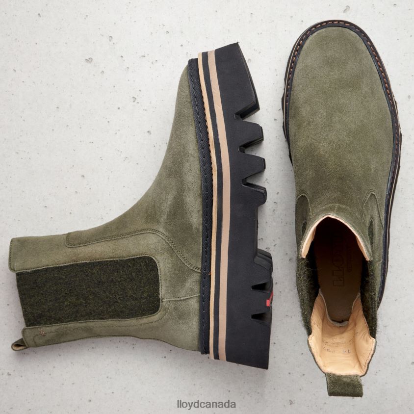 slip-on ANKLE BOOTS LLOYD Women green R084ZF945 Shoes