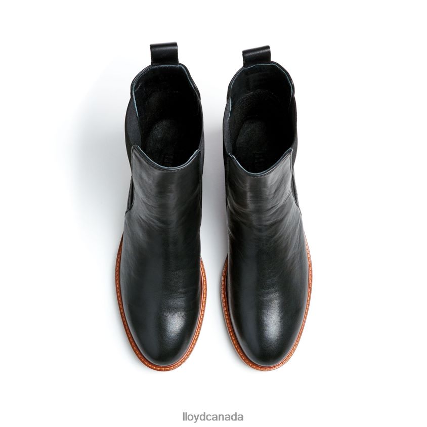 smooth leather slip-on ANKLE BOOTS LLOYD Women black R084ZF923 Shoes