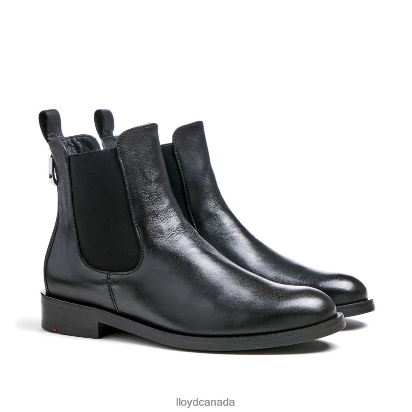 smooth leather slip-on ANKLE BOOTS LLOYD Women black R084ZF932 Shoes