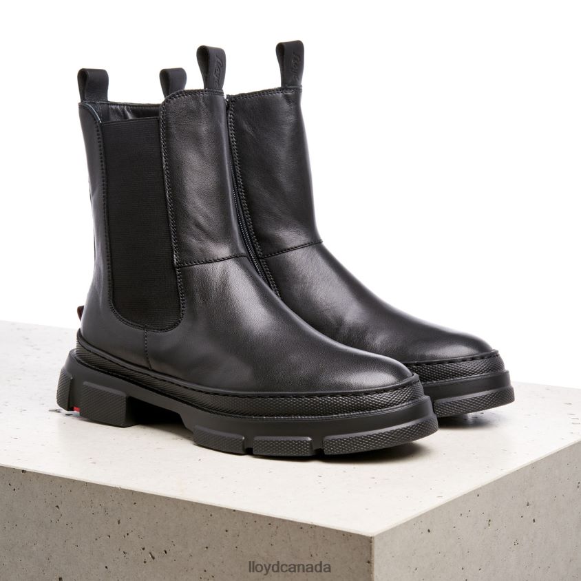 smooth leather slip-on ANKLE BOOTS LLOYD Women black R084ZF954 Shoes