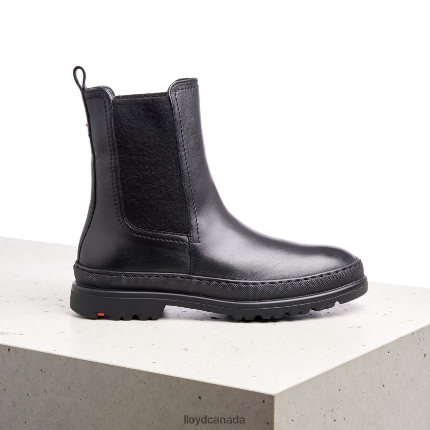 smooth leather slip-on ANKLE BOOTS LLOYD Women black R084ZF958 Shoes