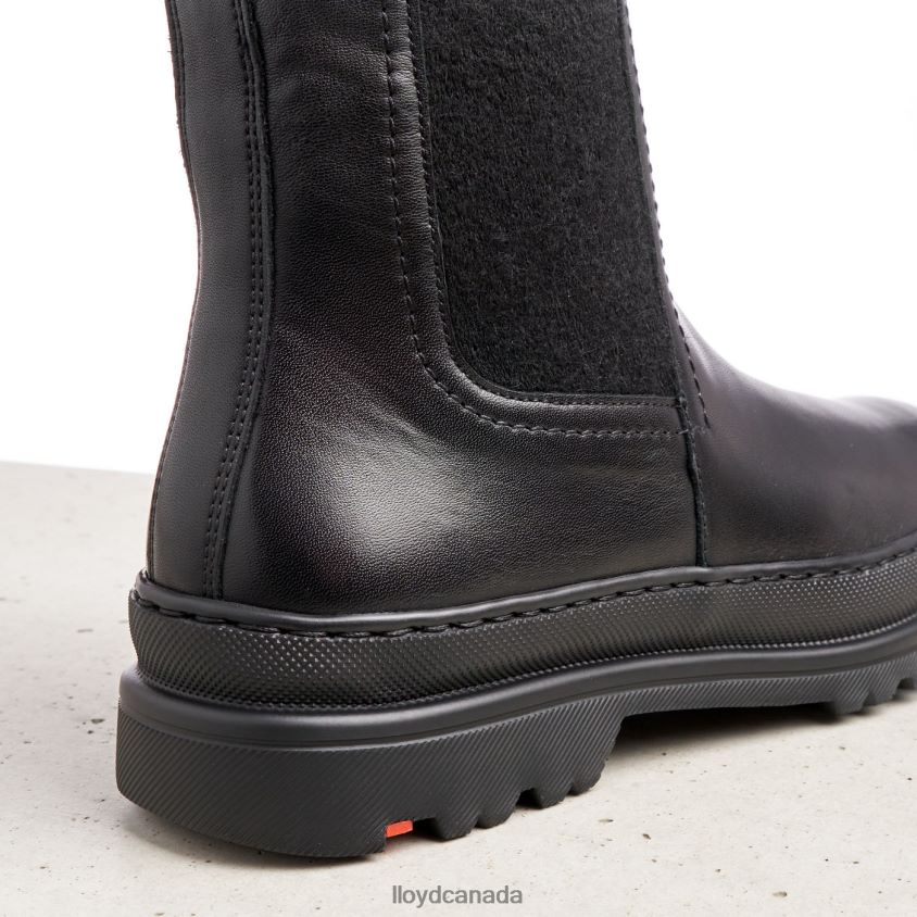 smooth leather slip-on ANKLE BOOTS LLOYD Women black R084ZF958 Shoes