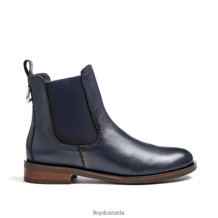 smooth leather slip-on ANKLE BOOTS LLOYD Women blue R084ZF934 Shoes