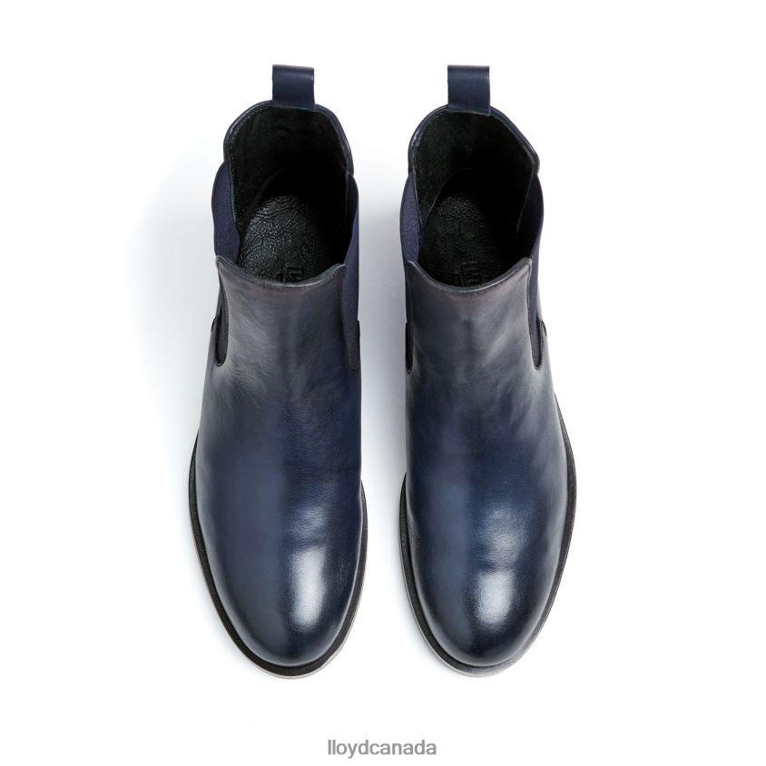 smooth leather slip-on ANKLE BOOTS LLOYD Women blue R084ZF934 Shoes