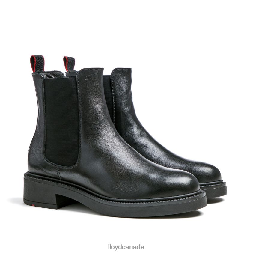 sporty smooth leather ANKLE BOOT LLOYD Women black R084ZF892 Shoes