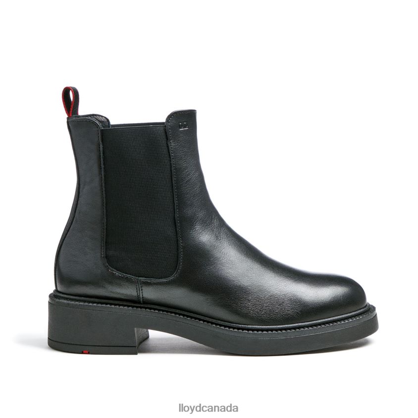sporty smooth leather ANKLE BOOT LLOYD Women black R084ZF892 Shoes