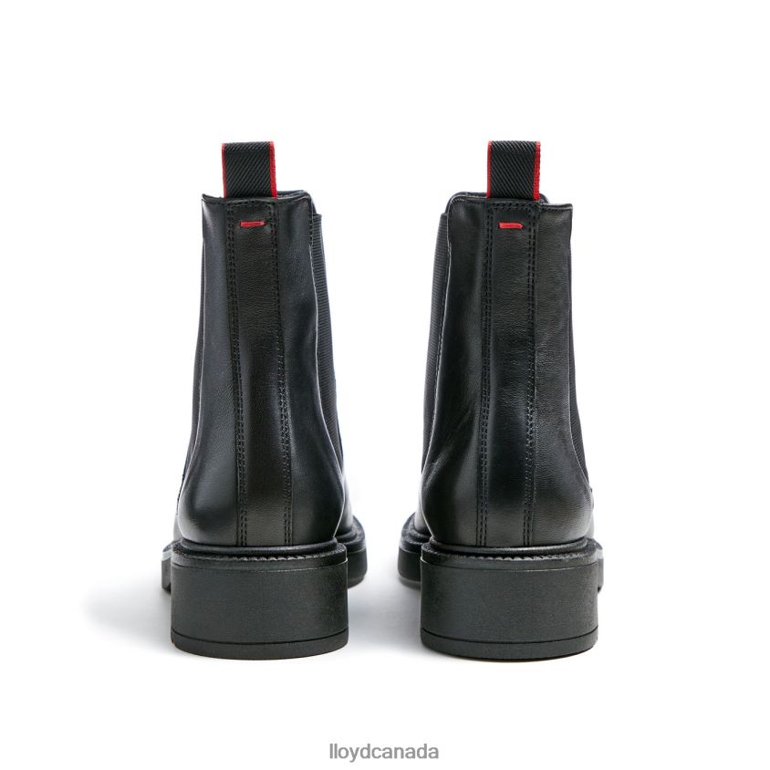 sporty smooth leather ANKLE BOOT LLOYD Women black R084ZF892 Shoes