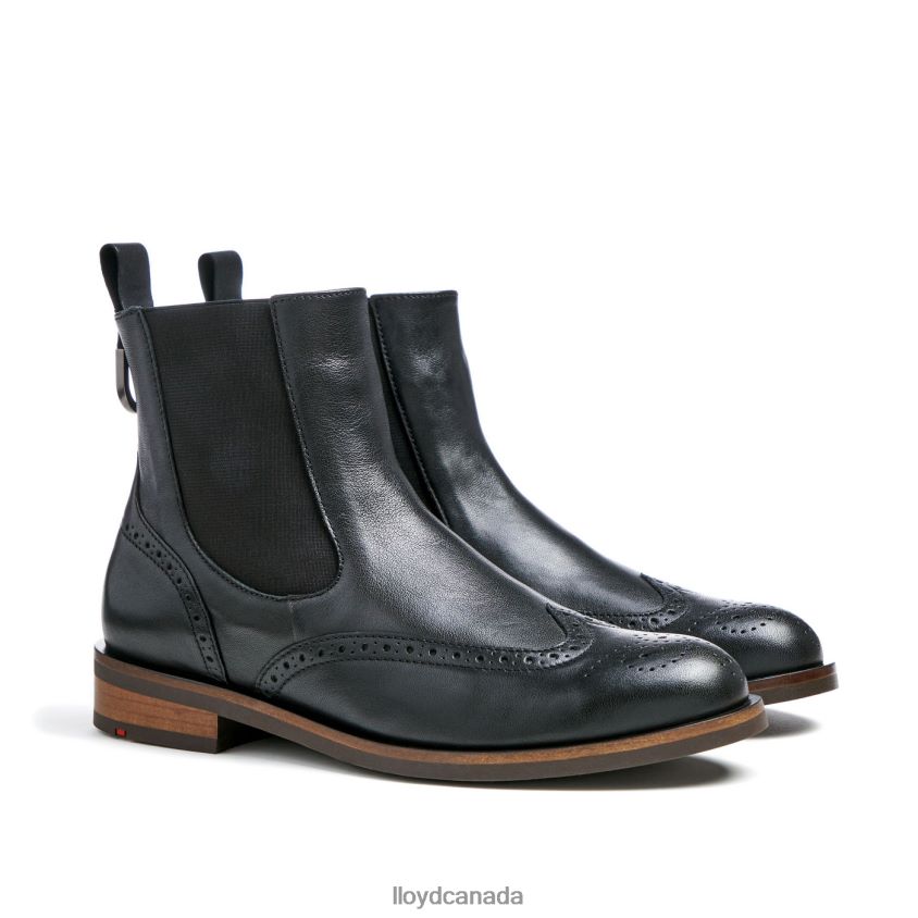 sporty smooth leather ANKLE BOOT LLOYD Women black R084ZF904 Shoes
