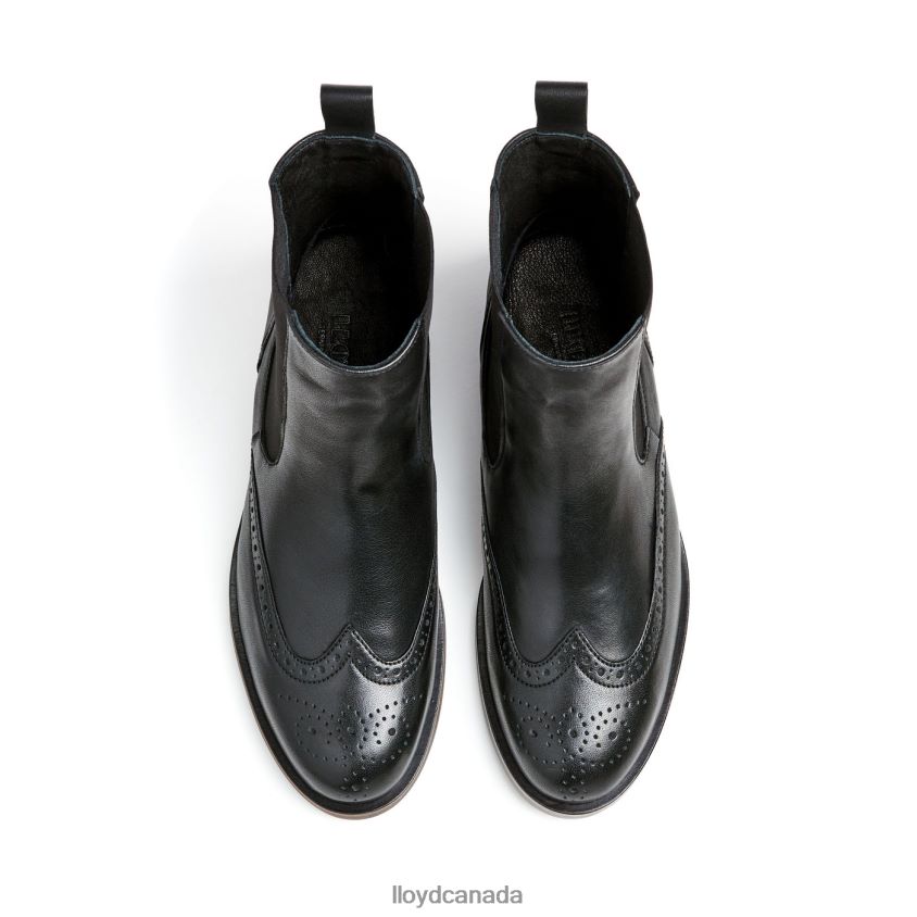 sporty smooth leather ANKLE BOOT LLOYD Women black R084ZF904 Shoes
