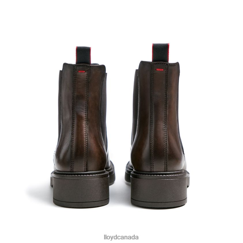 sporty smooth leather ANKLE BOOT LLOYD Women brown R084ZF893 Shoes