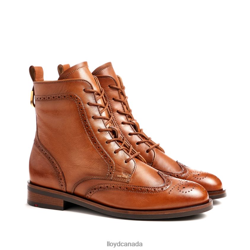 sporty smooth leather ANKLE BOOT LLOYD Women brown R084ZF909 Shoes