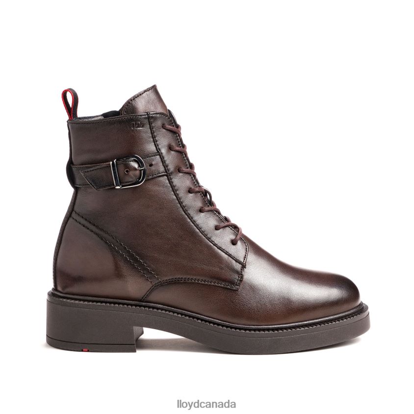 sporty smooth leather ANKLE BOOT LLOYD Women brown R084ZF951 Shoes