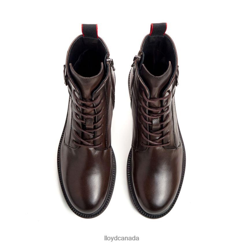 sporty smooth leather ANKLE BOOT LLOYD Women brown R084ZF951 Shoes