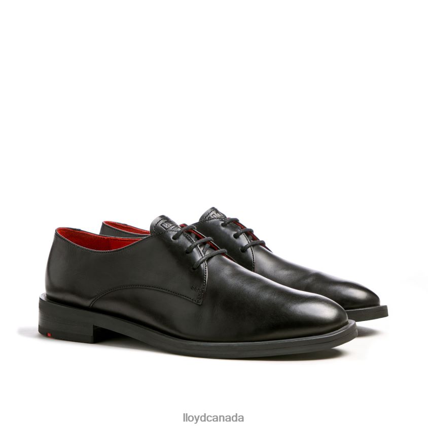 LACE LEATHER HALF SHOES LLOYD Women black R084ZF1035 Shoes
