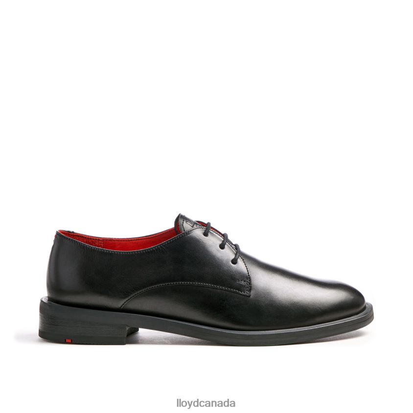 LACE LEATHER HALF SHOES LLOYD Women black R084ZF1035 Shoes