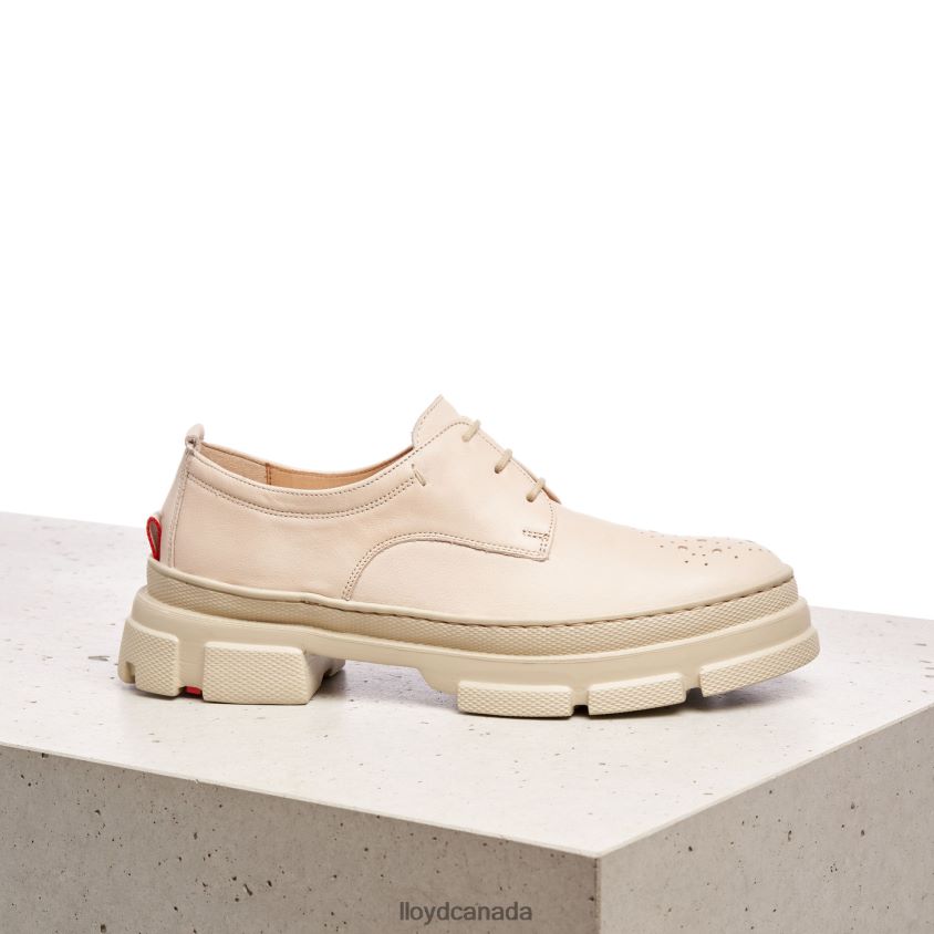 LACE SMOOTH LEATHER HALF SHOES LLOYD Women beige R084ZF1178 Shoes