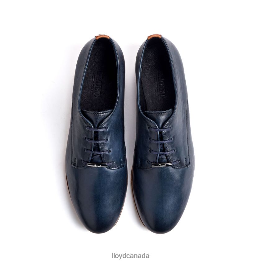 LACE SMOOTH LEATHER HALF SHOES LLOYD Women blue R084ZF1066 Shoes