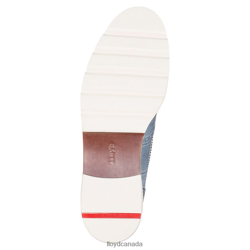 LACE SMOOTH LEATHER HALF SHOES LLOYD Women blue R084ZF1189 Shoes