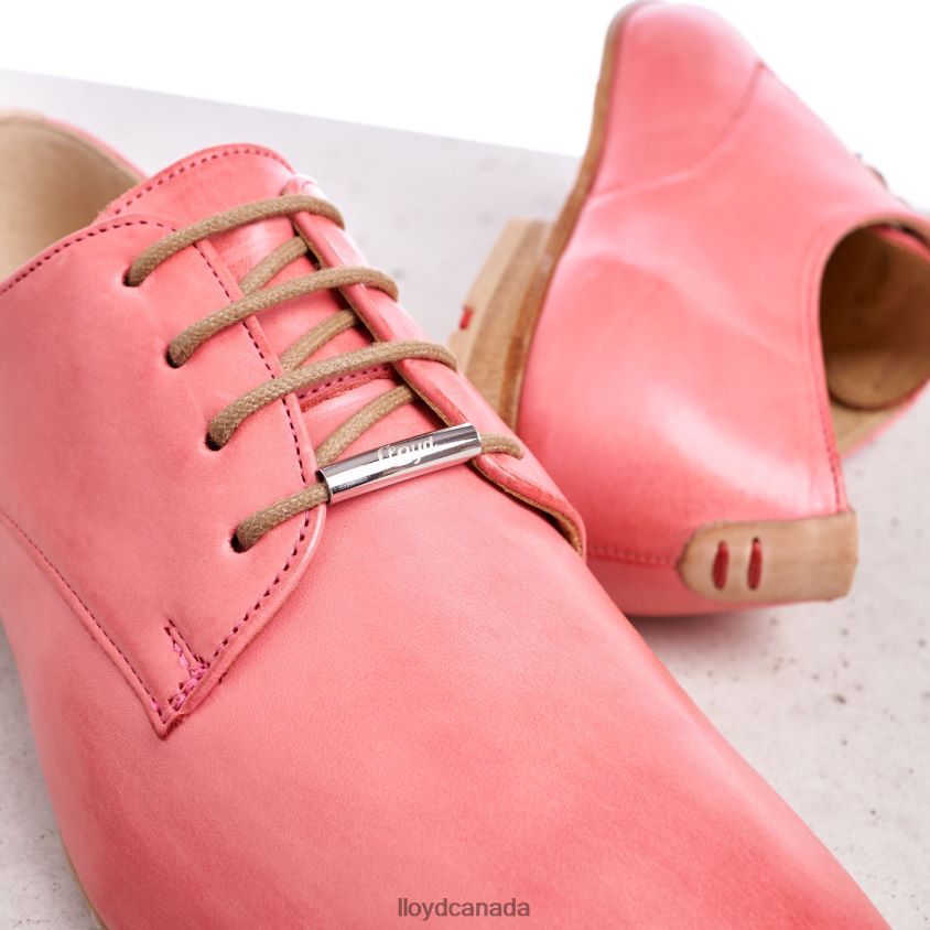 LACE SMOOTH LEATHER HALF SHOES LLOYD Women pink R084ZF1093 Shoes