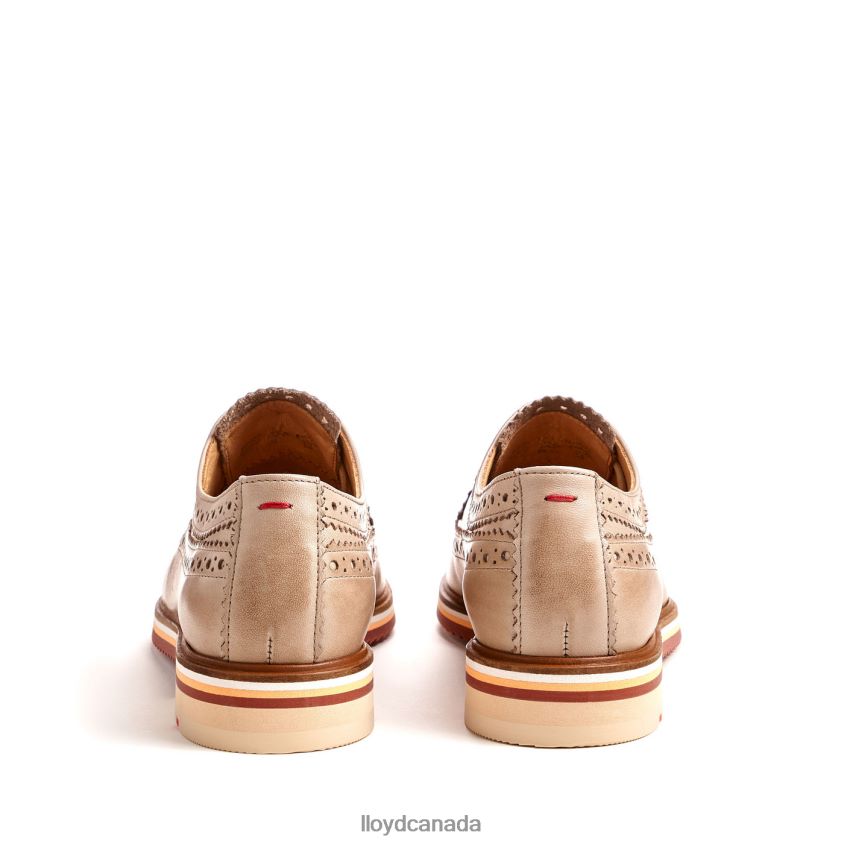 LEATHER LACE HALF SHOES LLOYD Women beige R084ZF1008 Shoes