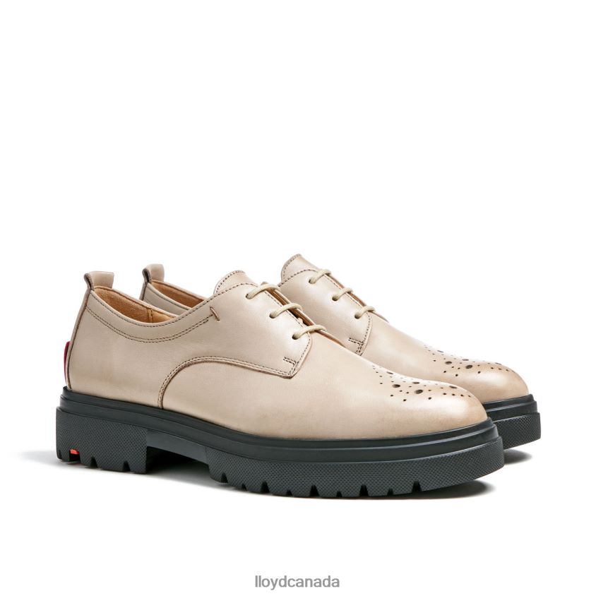 LEATHER LACE HALF SHOES LLOYD Women beige R084ZF1029 Shoes