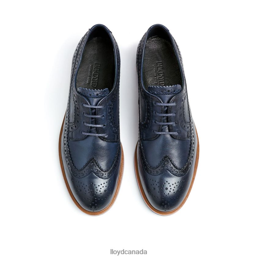 LEATHER LACE HALF SHOES LLOYD Women blue R084ZF1033 Shoes