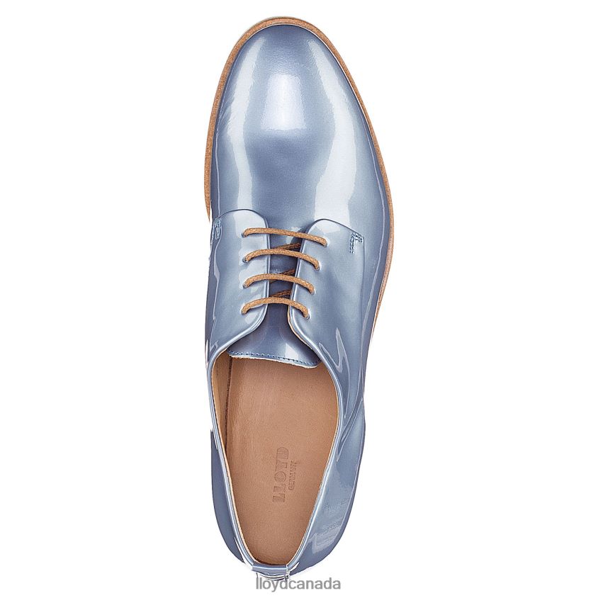 PATENT LACE UP HALF SHOES LLOYD Women blue R084ZF1088 Shoes
