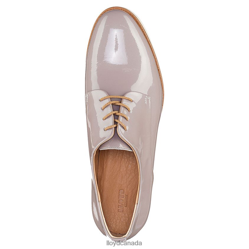 PATENT LACE UP HALF SHOES LLOYD Women grey R084ZF1078 Shoes