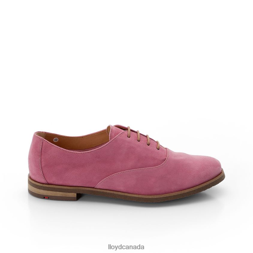 ROGH LEATHER LACE HALF SHOES LLOYD Women red R084ZF1183 Shoes