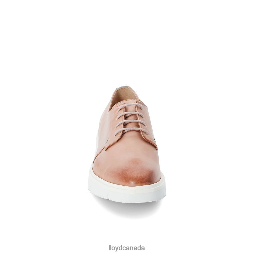 SMOOTH LEATHER LACE HALF SHOES LLOYD Women beige R084ZF1180 Shoes