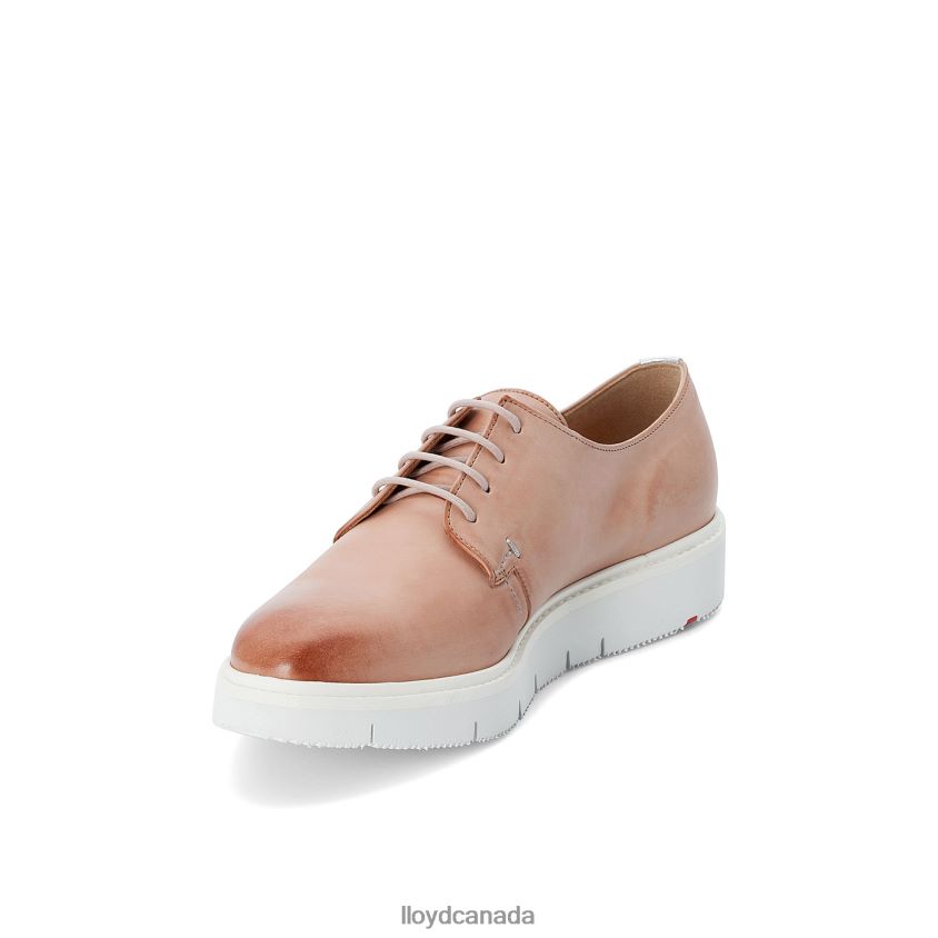 SMOOTH LEATHER LACE HALF SHOES LLOYD Women beige R084ZF1180 Shoes