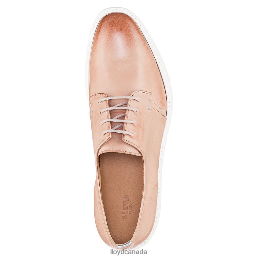 SMOOTH LEATHER LACE HALF SHOES LLOYD Women beige R084ZF1180 Shoes