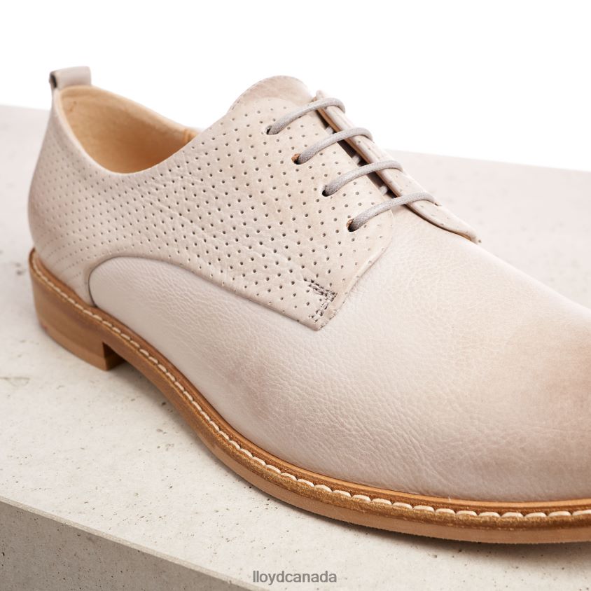 SMOOTH LEATHER LACE HALF SHOES LLOYD Women grey R084ZF1190 Shoes