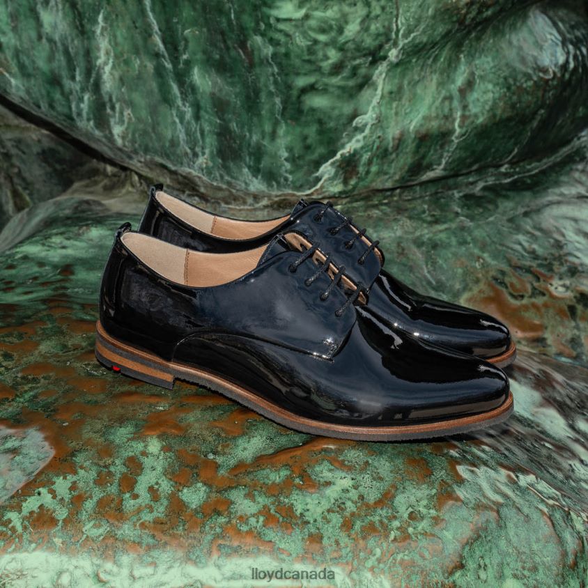 SPOTY LACE UP HALF SHOES LLOYD Women black R084ZF1047 Shoes