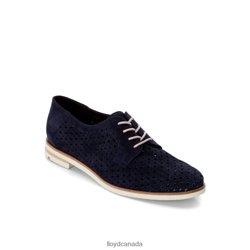 SUEDE LACE UP HALF SHOES LLOYD Women blue R084ZF1182 Shoes