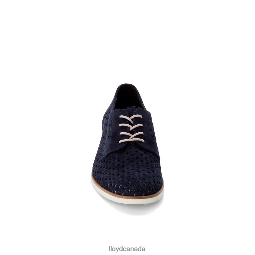 SUEDE LACE UP HALF SHOES LLOYD Women blue R084ZF1182 Shoes