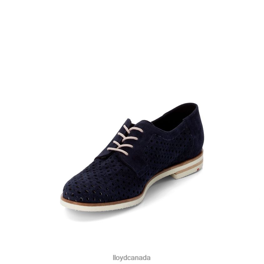 SUEDE LACE UP HALF SHOES LLOYD Women blue R084ZF1182 Shoes