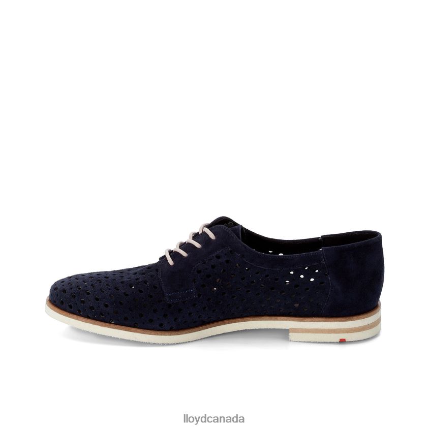 SUEDE LACE UP HALF SHOES LLOYD Women blue R084ZF1182 Shoes