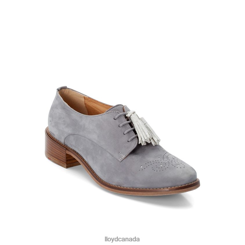 SUEDE LACE UP HALF SHOES LLOYD Women grey R084ZF1084 Shoes